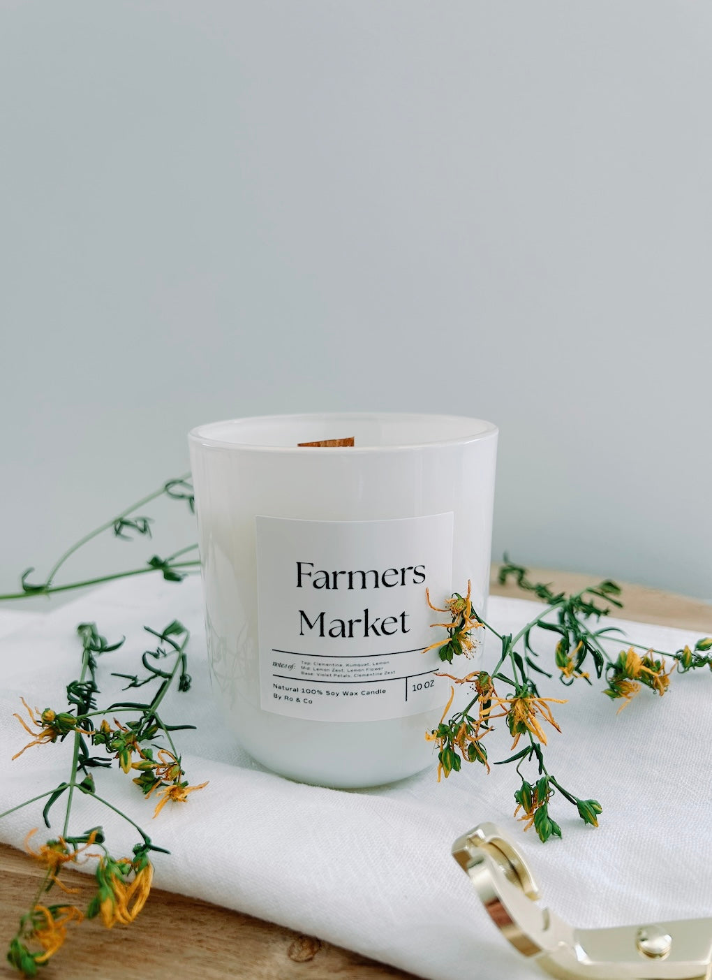 Farmers Market Soy Wax Candle