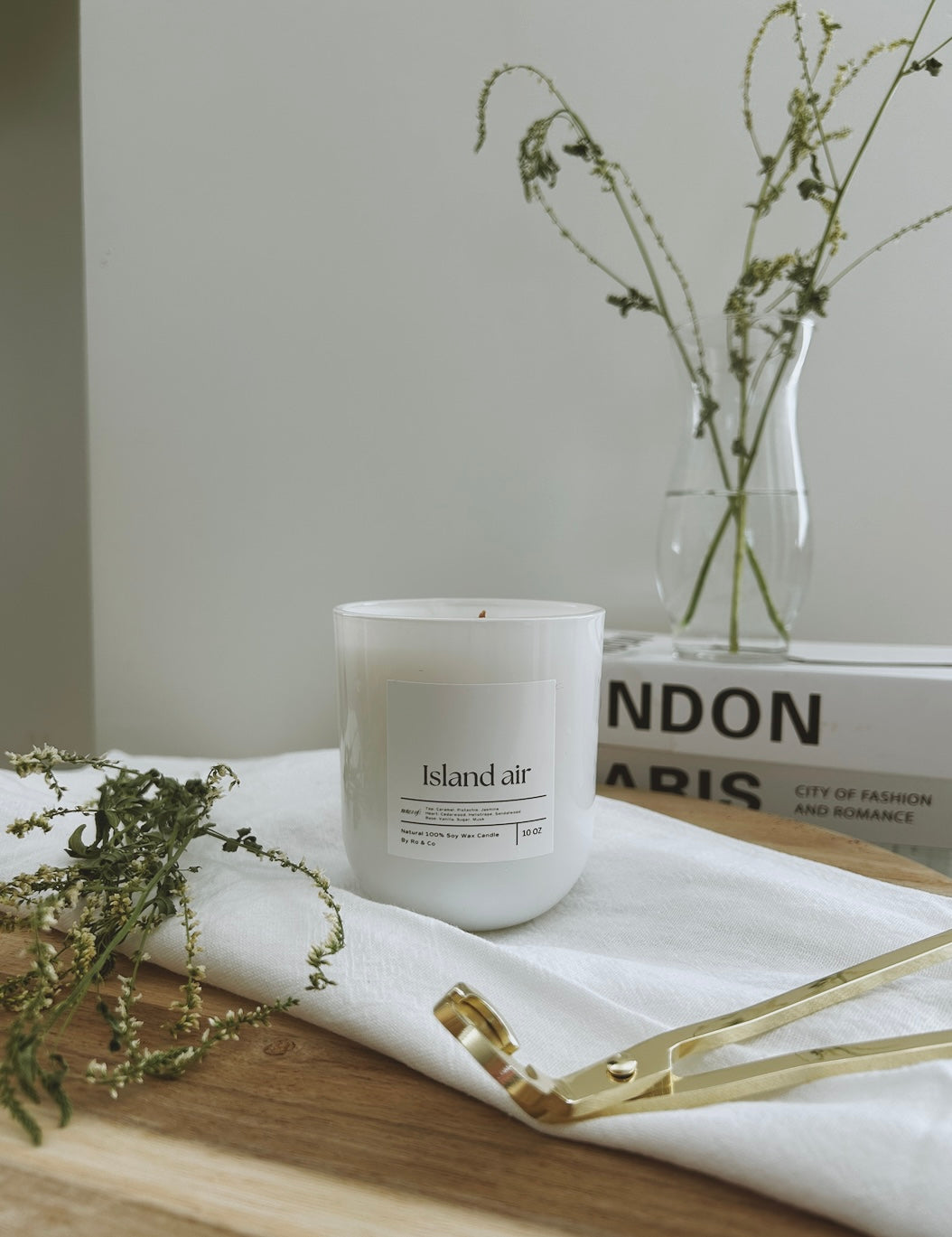 Island Air Soy Wax Candle