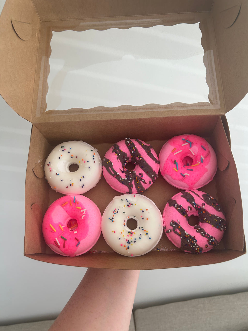 Donut Bath Bomb 6 pack