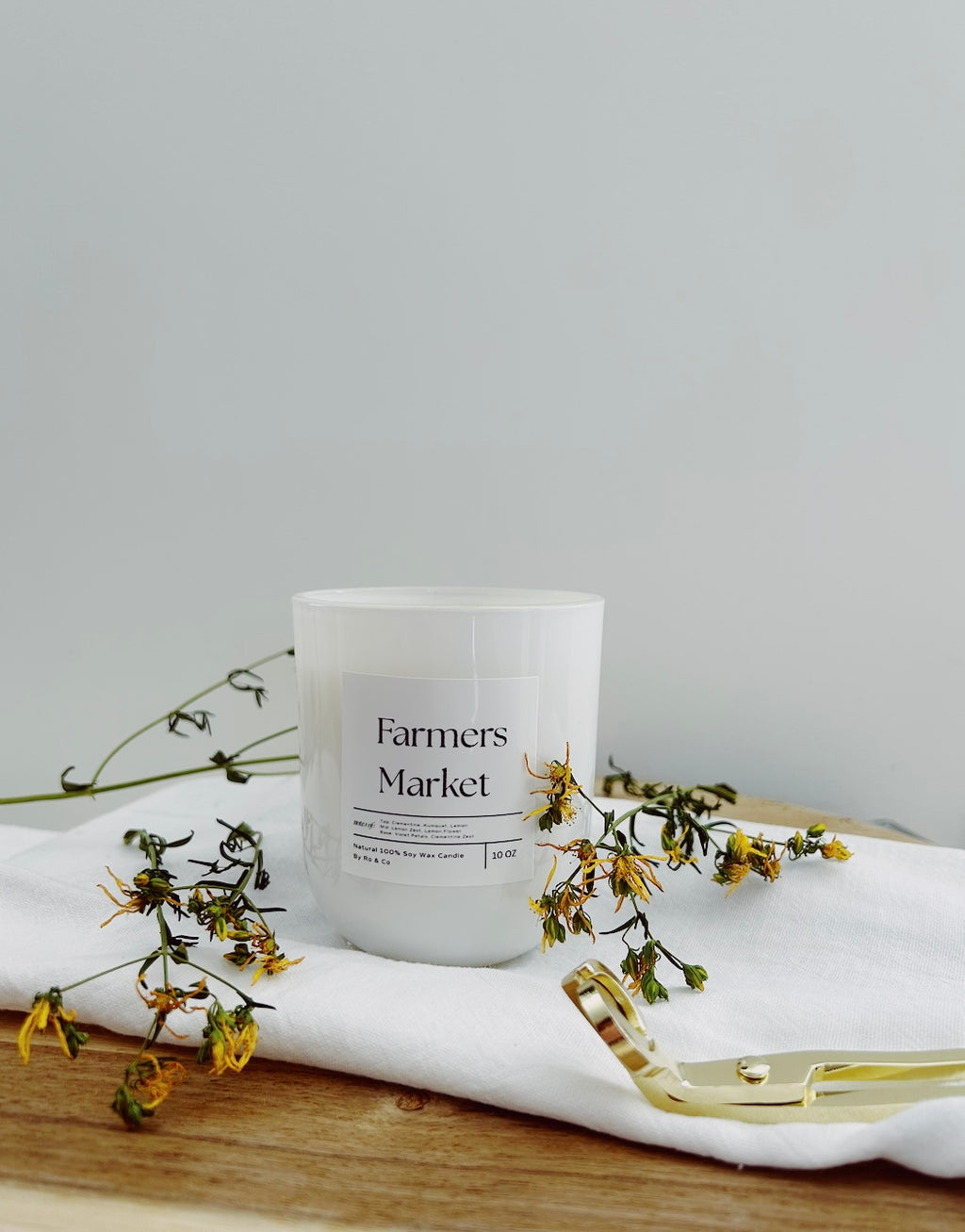 Farmers Market Soy Wax Candle