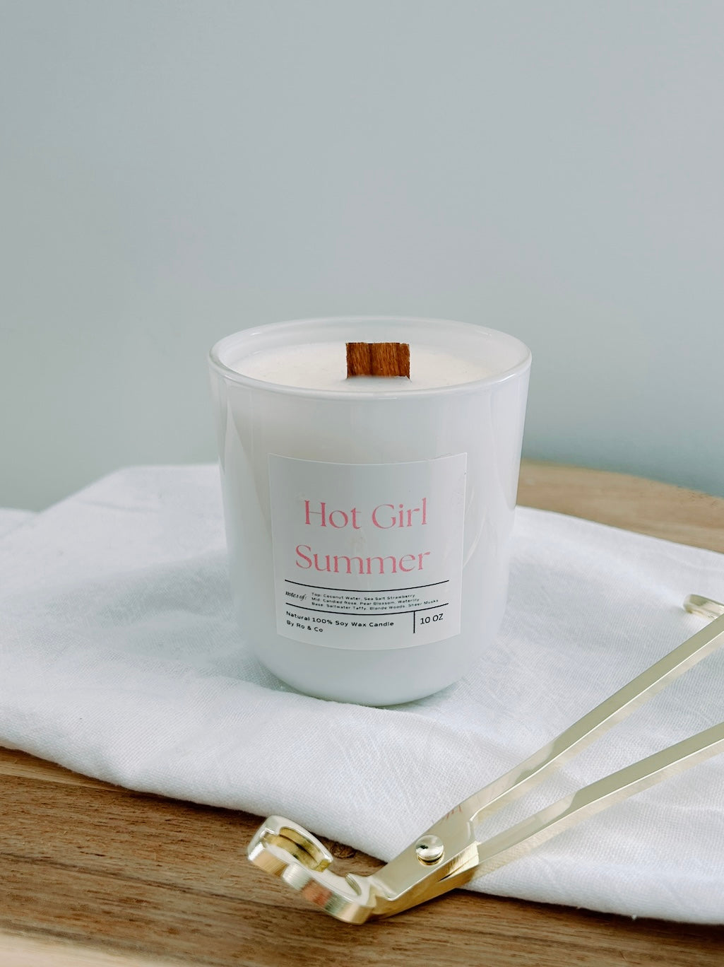 Hot Girl Summer Soy Wax Candle